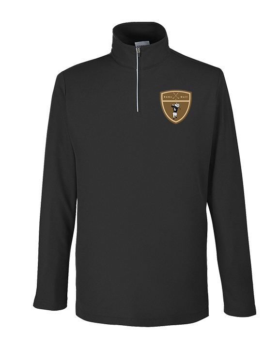 Holt HS Golf Crest - Mens Quarter Zip