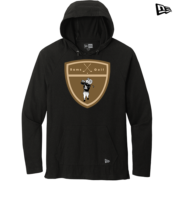 Holt HS Golf Crest - New Era Tri-Blend Hoodie