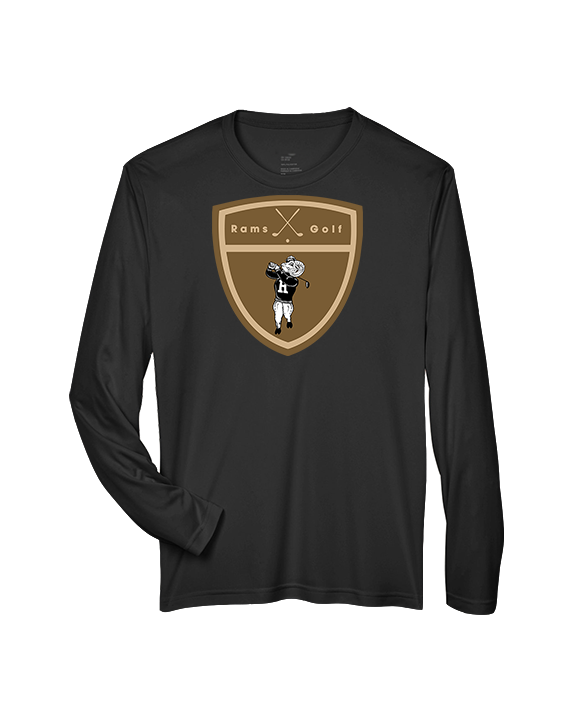 Holt HS Golf Crest - Performance Longsleeve