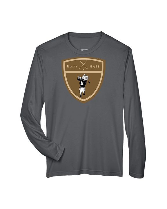 Holt HS Golf Crest - Performance Longsleeve