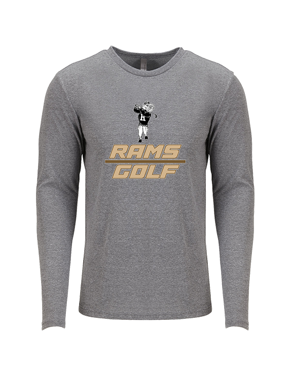 Holt HS Golf Split - Tri-Blend Long Sleeve