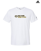 Holt HS Swimming & Diving Basic - Mens Adidas Performance Shirt
