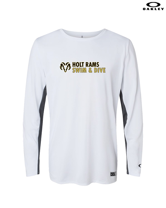Holt HS Swimming & Diving Basic - Mens Oakley Longsleeve