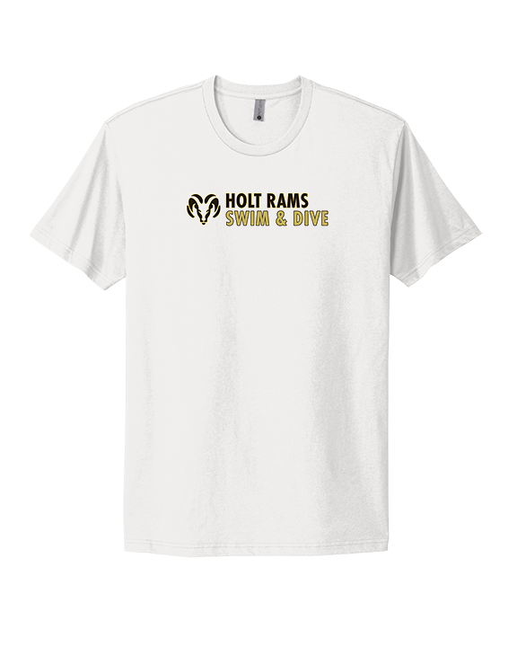 Holt HS Swimming & Diving Basic - Mens Select Cotton T-Shirt
