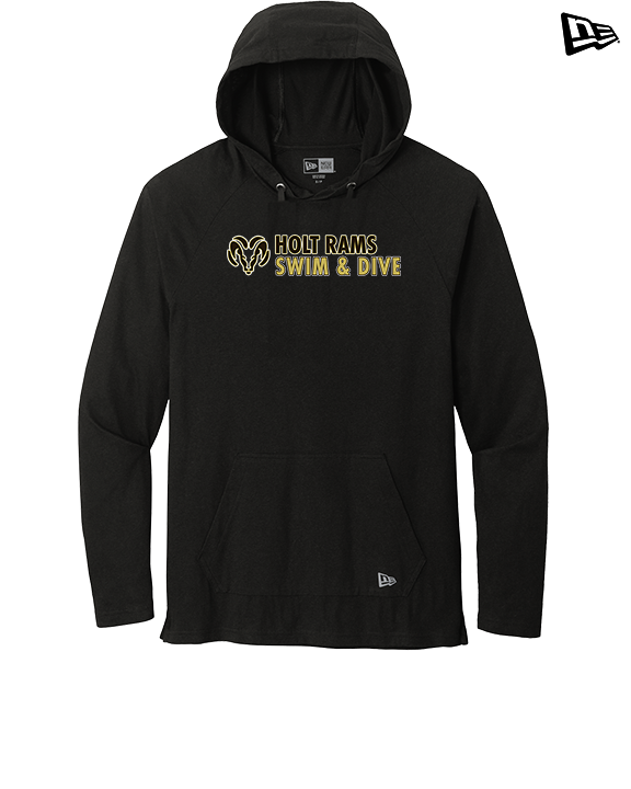 Holt HS Swimming & Diving Basic - New Era Tri-Blend Hoodie