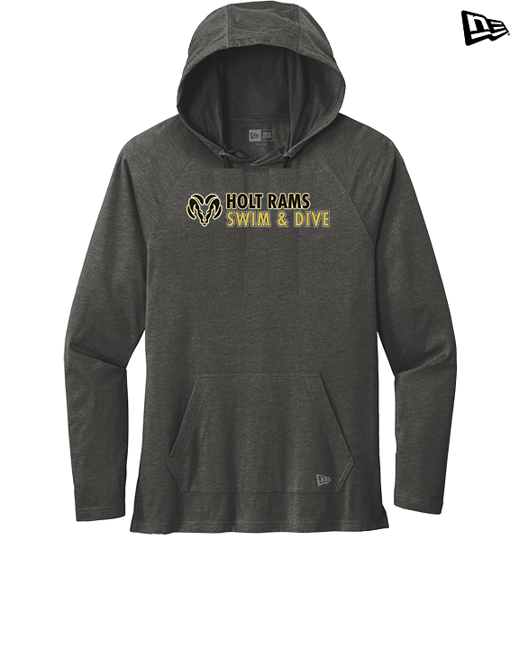Holt HS Swimming & Diving Basic - New Era Tri-Blend Hoodie