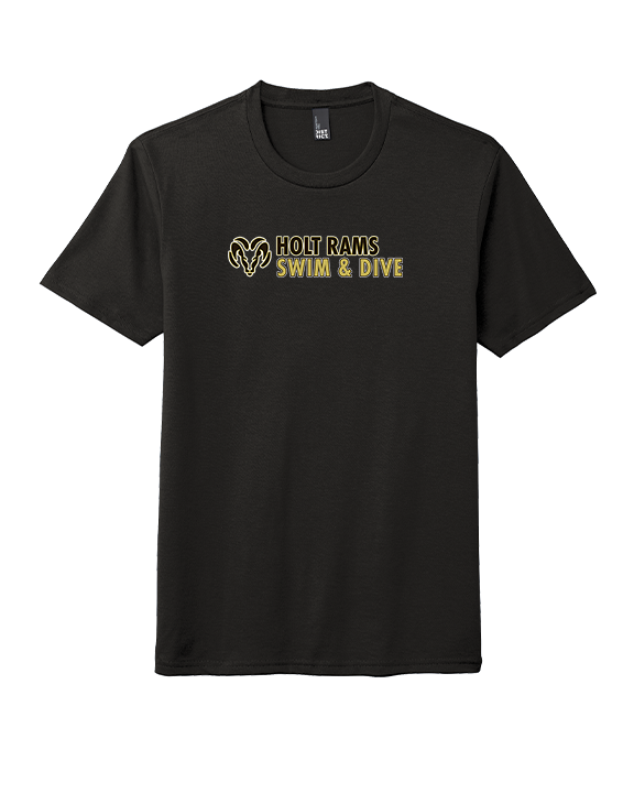 Holt HS Swimming & Diving Basic - Tri-Blend Shirt