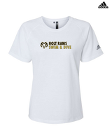 Holt HS Swimming & Diving Basic - Womens Adidas Performance Shirt