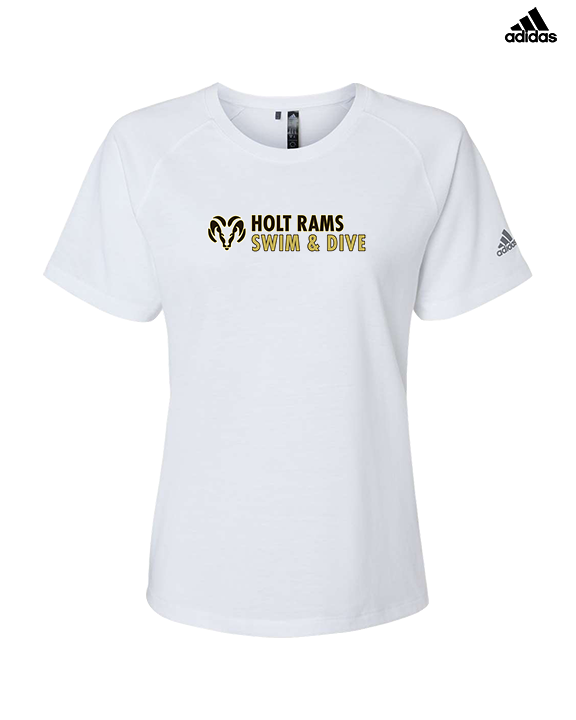 Holt HS Swimming & Diving Basic - Womens Adidas Performance Shirt