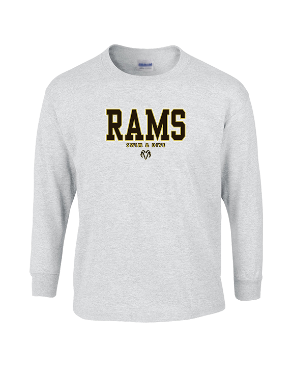 Holt HS Swimming & Diving Block - Cotton Longsleeve