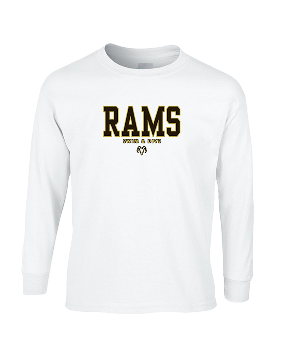 Holt HS Swimming & Diving Block - Cotton Longsleeve