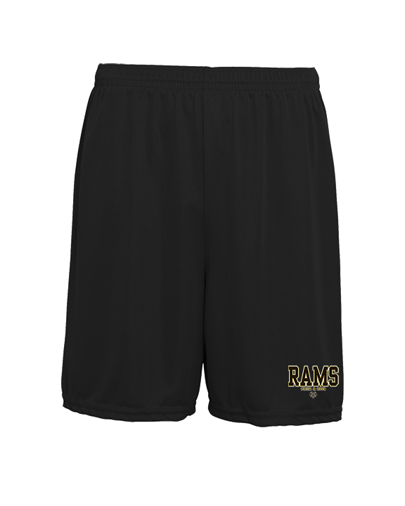 Holt HS Swimming & Diving Block - Mens 7inch Training Shorts