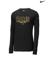 Holt HS Swimming & Diving Block - Mens Nike Longsleeve