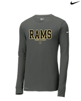Holt HS Swimming & Diving Block - Mens Nike Longsleeve