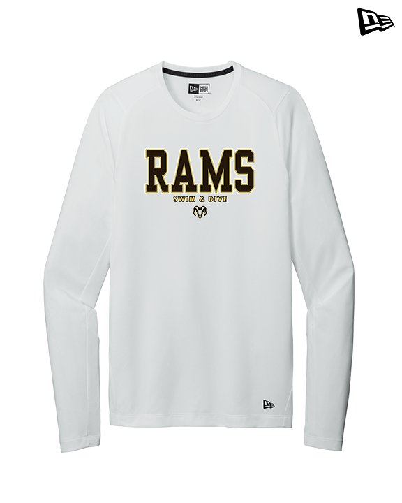 Holt HS Swimming & Diving Block - New Era Performance Long Sleeve