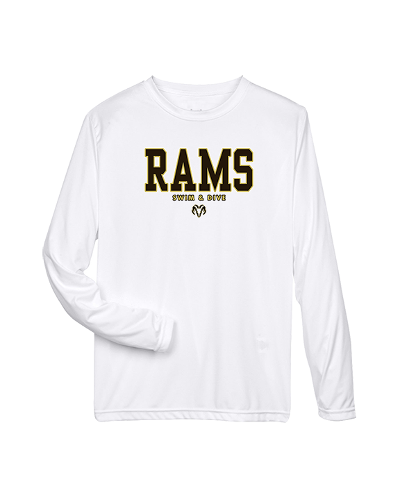 Holt HS Swimming & Diving Block - Performance Longsleeve