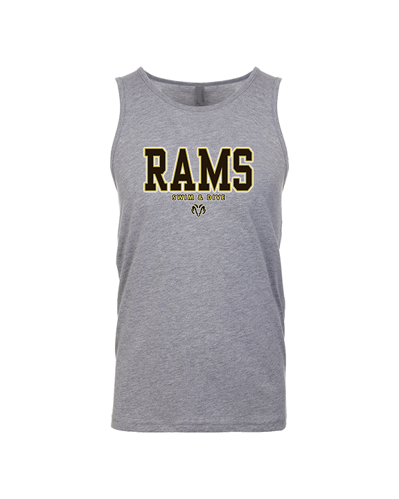 Holt HS Swimming & Diving Block - Tank Top