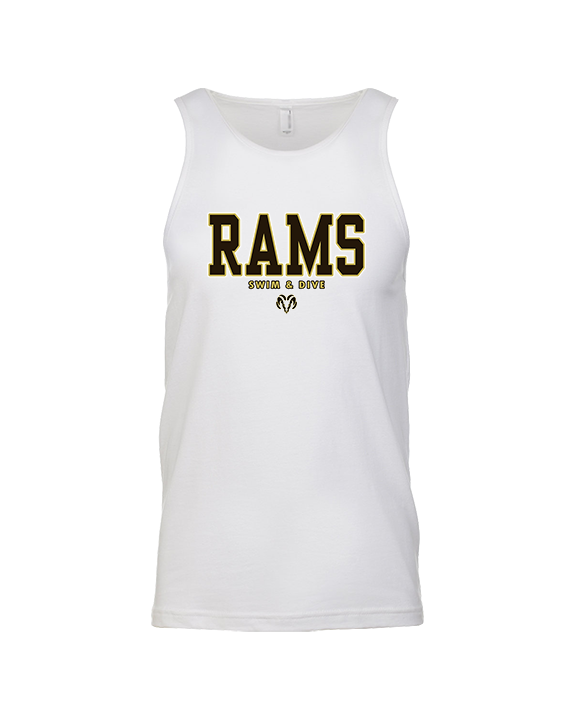 Holt HS Swimming & Diving Block - Tank Top