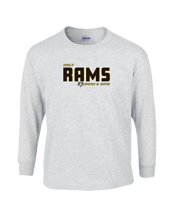 Holt HS Swimming & Diving Bold - Cotton Longsleeve