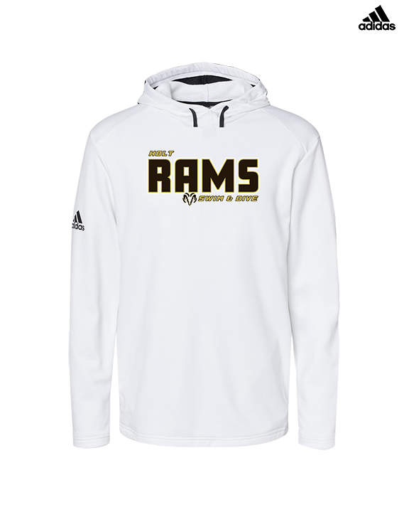 Holt HS Swimming & Diving Bold - Mens Adidas Hoodie