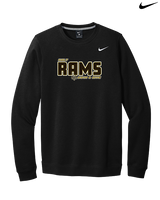 Holt HS Swimming & Diving Bold - Mens Nike Crewneck