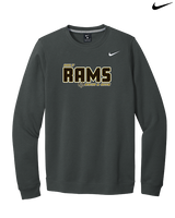 Holt HS Swimming & Diving Bold - Mens Nike Crewneck