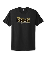 Holt HS Swimming & Diving Bold - Mens Select Cotton T-Shirt