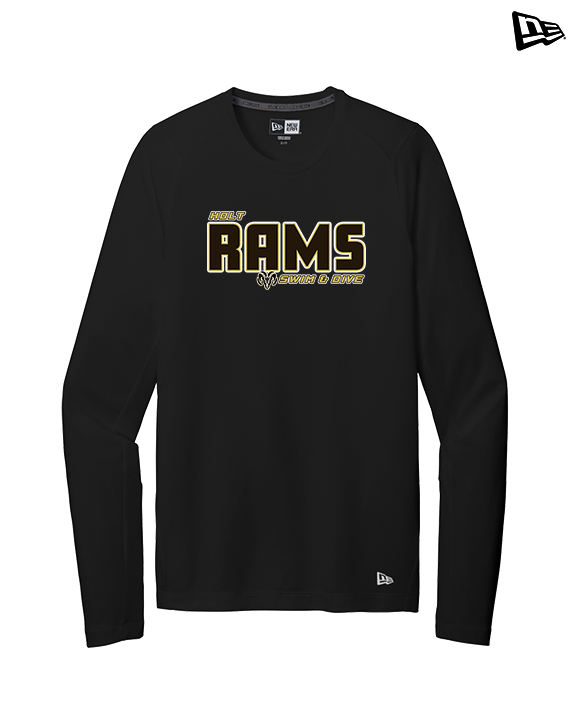 Holt HS Swimming & Diving Bold - New Era Performance Long Sleeve