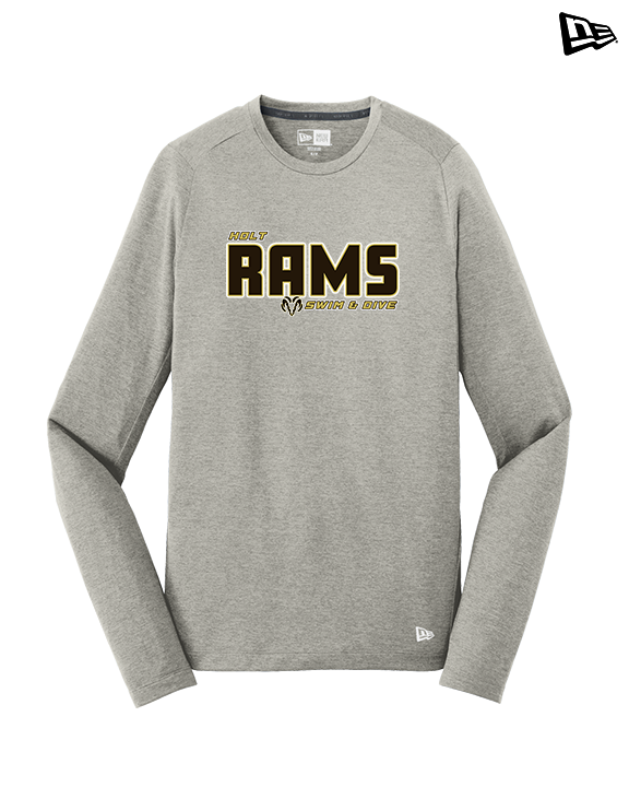 Holt HS Swimming & Diving Bold - New Era Performance Long Sleeve