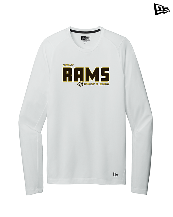 Holt HS Swimming & Diving Bold - New Era Performance Long Sleeve
