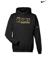 Holt HS Swimming & Diving Bold - Nike Club Fleece Hoodie