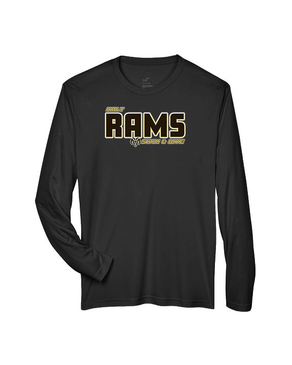 Holt HS Swimming & Diving Bold - Performance Longsleeve