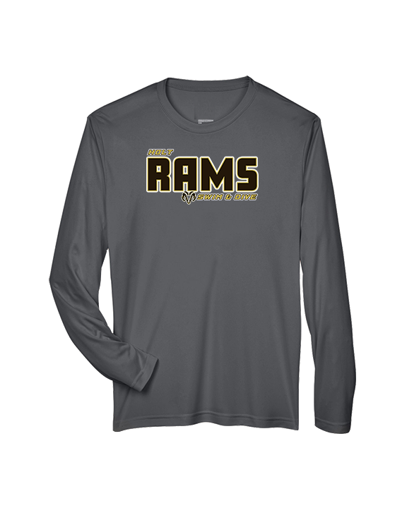 Holt HS Swimming & Diving Bold - Performance Longsleeve
