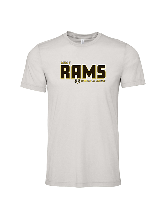 Holt HS Swimming & Diving Bold - Tri-Blend Shirt
