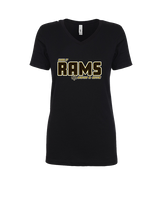 Holt HS Swimming & Diving Bold - Womens Vneck