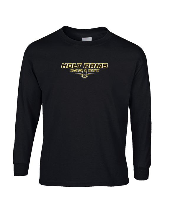 Holt HS Swimming & Diving Design - Cotton Longsleeve