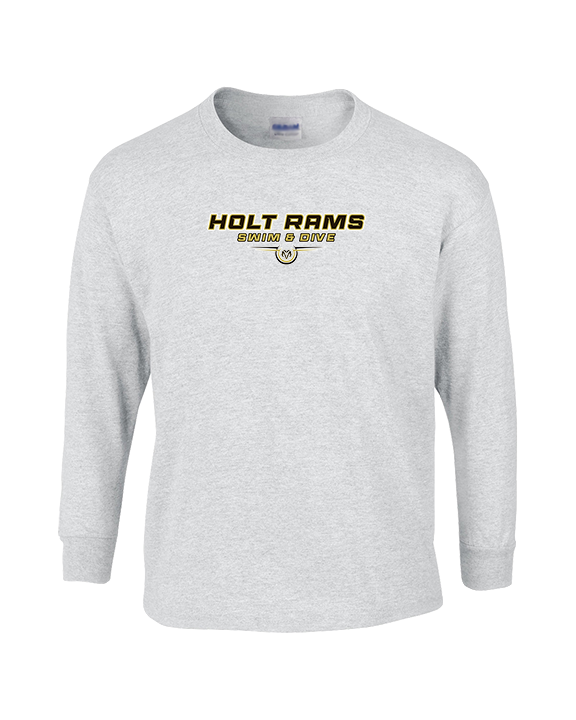 Holt HS Swimming & Diving Design - Cotton Longsleeve