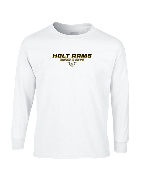 Holt HS Swimming & Diving Design - Cotton Longsleeve