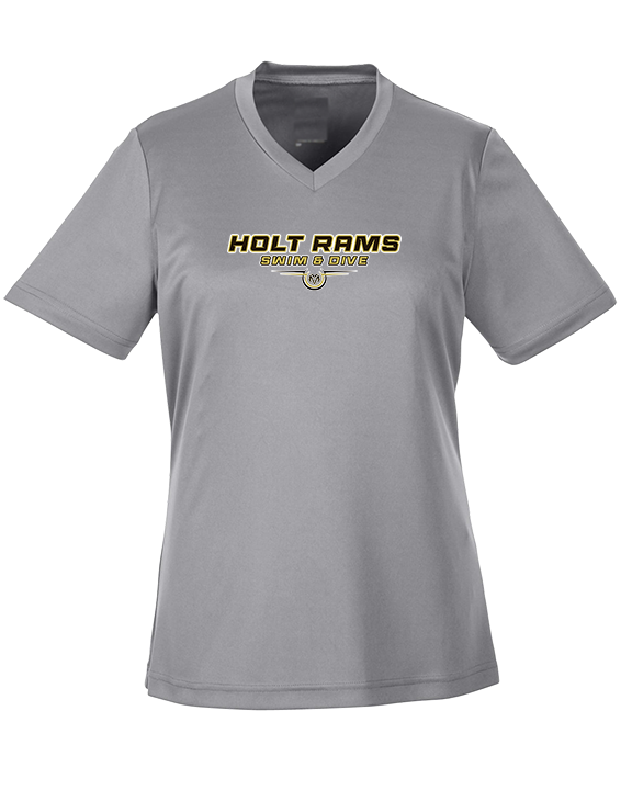 Holt HS Swimming & Diving Design - Womens Performance Shirt
