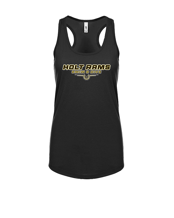 Holt HS Swimming & Diving Design - Womens Tank Top
