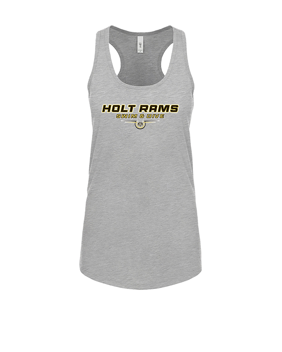 Holt HS Swimming & Diving Design - Womens Tank Top