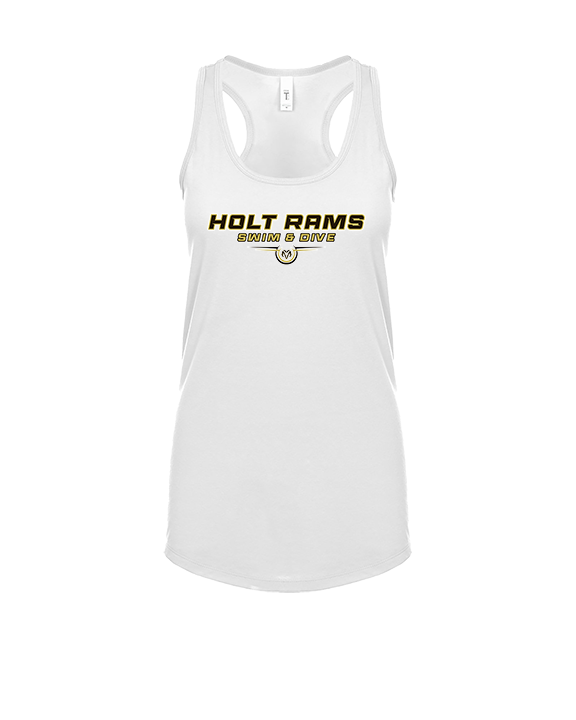Holt HS Swimming & Diving Design - Womens Tank Top