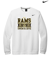 Holt HS Swimming & Diving Stamp - Mens Nike Crewneck