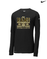 Holt HS Swimming & Diving Stamp - Mens Nike Longsleeve