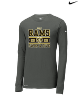 Holt HS Swimming & Diving Stamp - Mens Nike Longsleeve