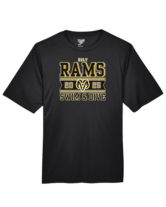 Holt HS Swimming & Diving Stamp - Performance Shirt