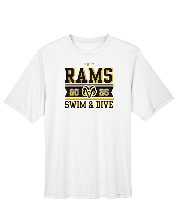 Holt HS Swimming & Diving Stamp - Performance Shirt