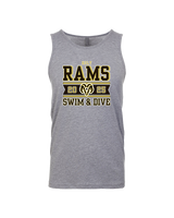 Holt HS Swimming & Diving Stamp - Tank Top