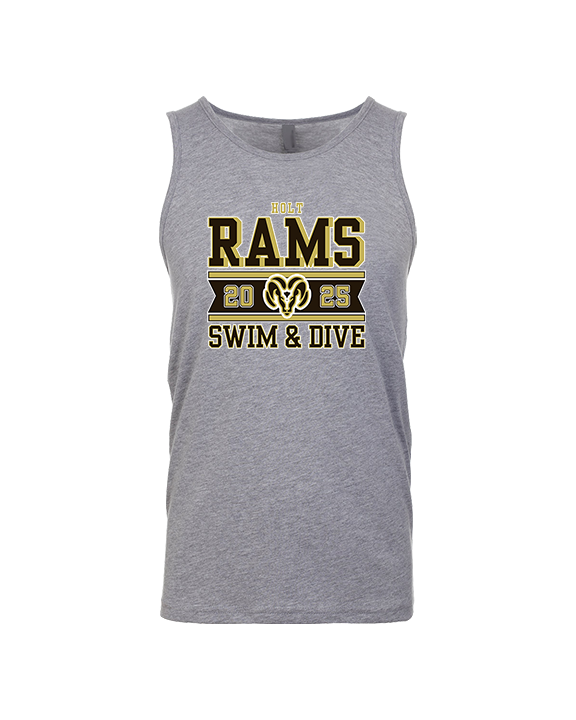 Holt HS Swimming & Diving Stamp - Tank Top