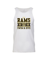 Holt HS Swimming & Diving Stamp - Tank Top